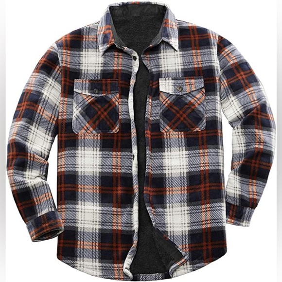 Other - New Mens Sherpa Fleece Lined Winter Jacket Multiple Sizes